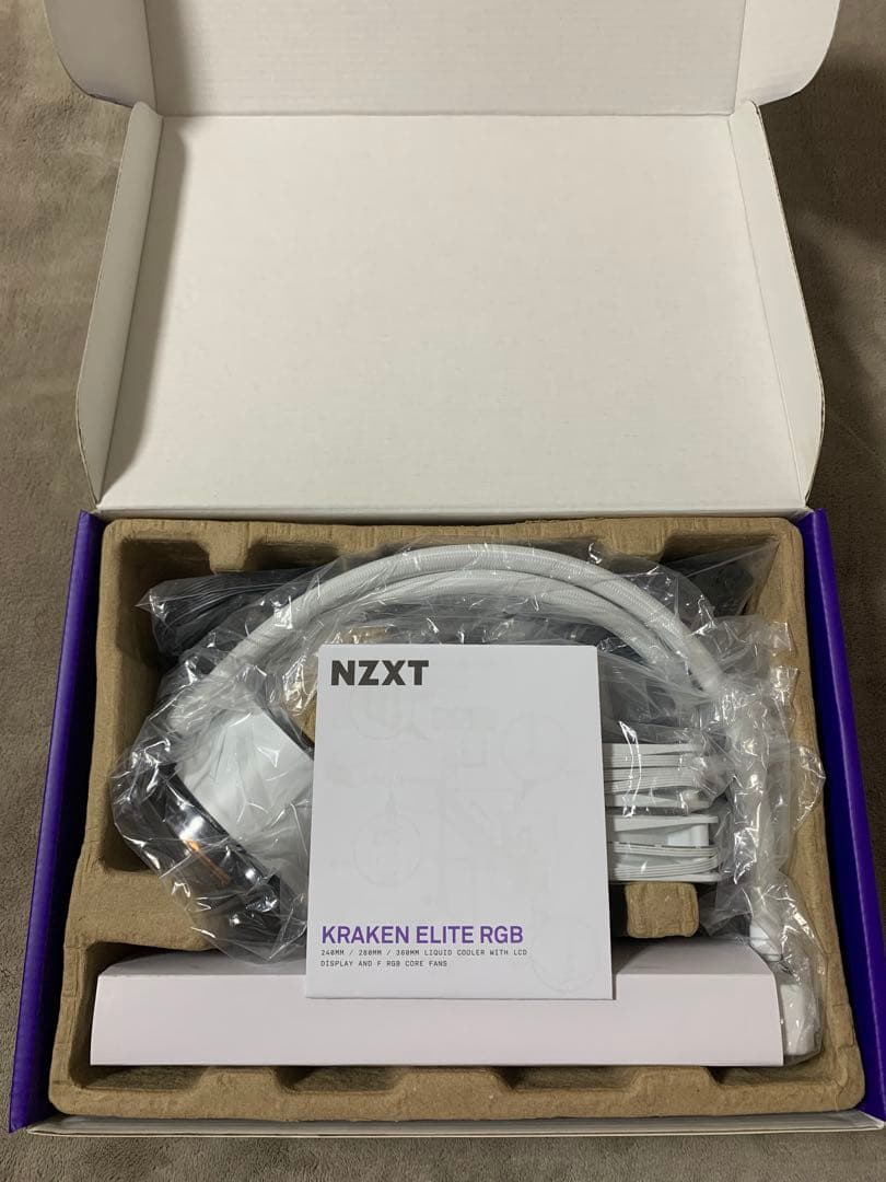 【早い者勝ち】NZXT KRAKEN ELITE 240 RGB WHITE