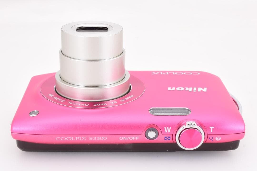 完動品】Nikon COOLPIX S3300 ピンク デジカメ 動作確認済 - メルカリ