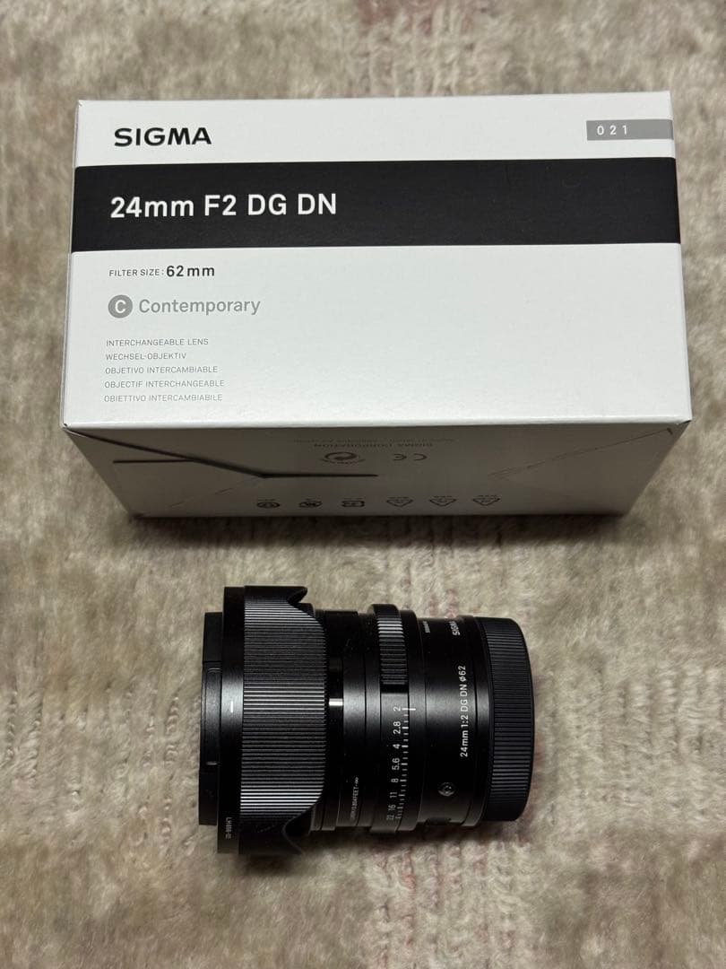 SIGMA 24mm F2 DG DN レンズ Lマウント（新品同様） Amazon.co.jp: シグマ(Sigma) レンズ 24mm F2 DG DN Lマウント 単焦点