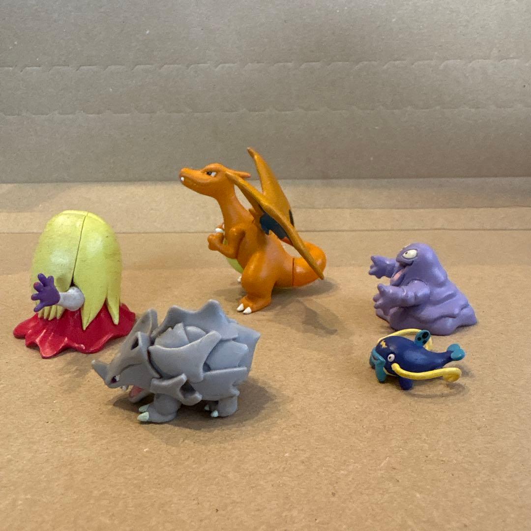 d*7様 ポケモンガチャ他 フィギュア まとめ売り5体 難あり⑨