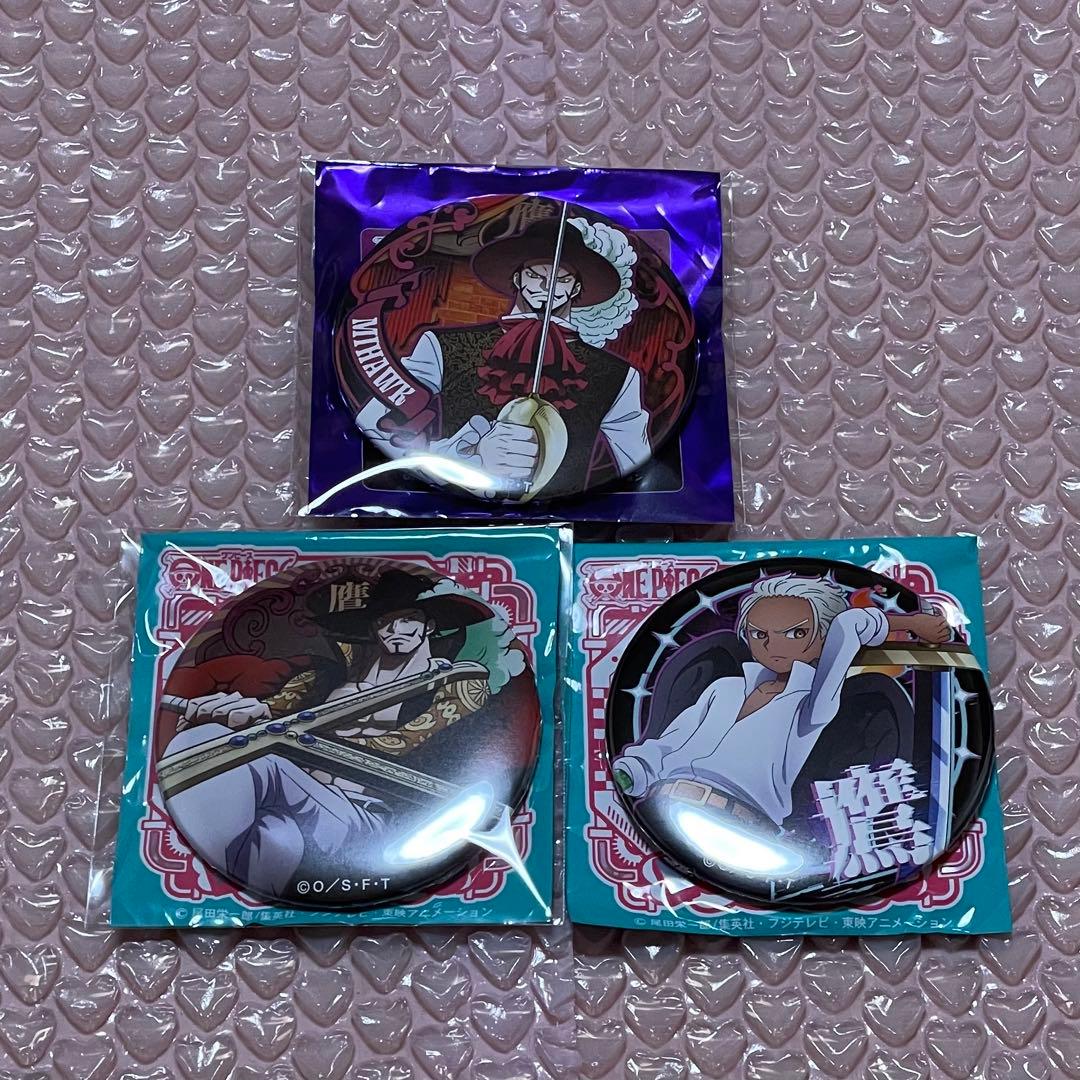 ONE PIECE ワンピース 輩缶バッジ ミホーク - メルカリ