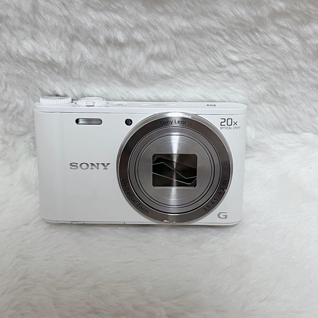 【美品】SONY Cyber-Shot DSC-WX350 ホワイト