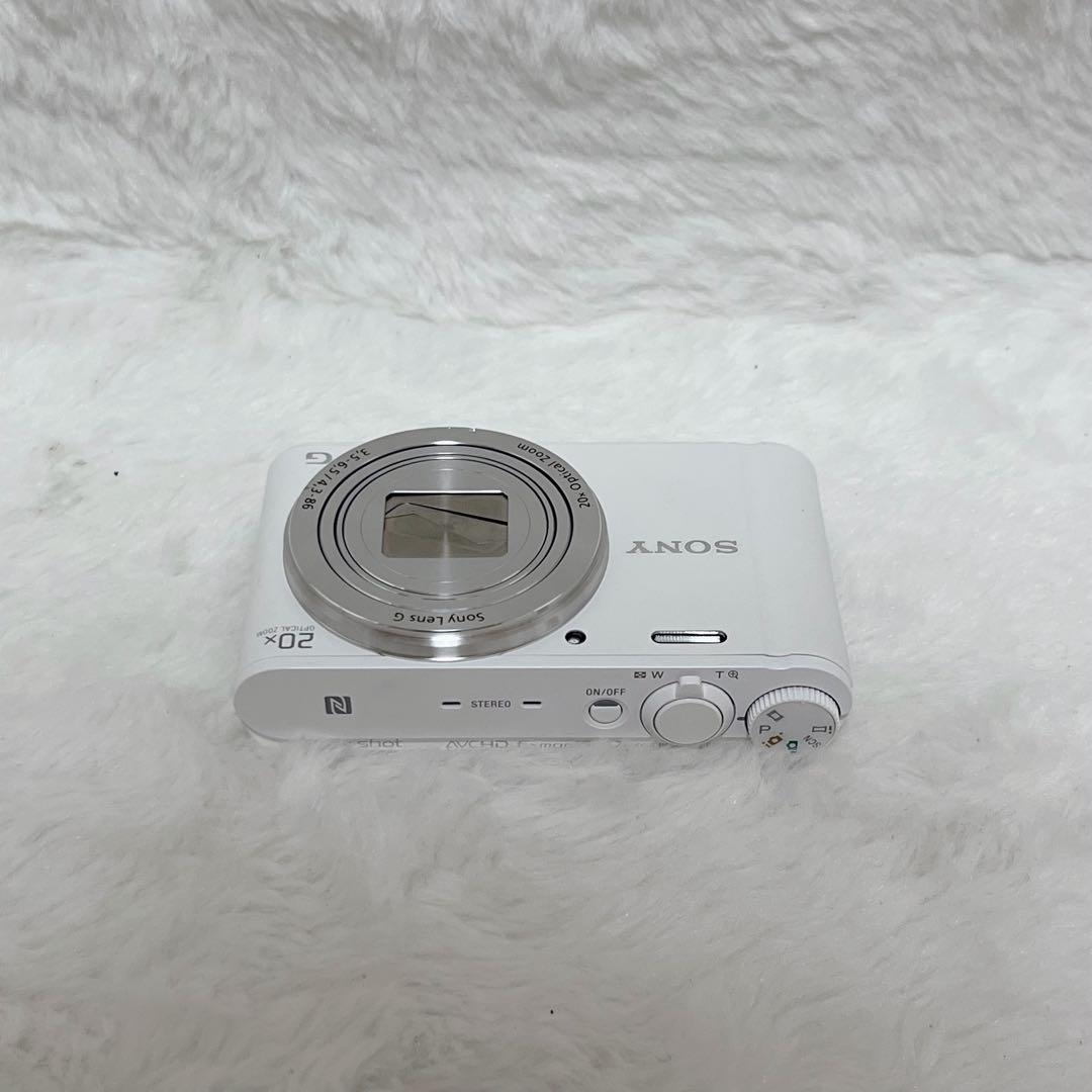 【美品】SONY Cyber-Shot DSC-WX350 ホワイト
