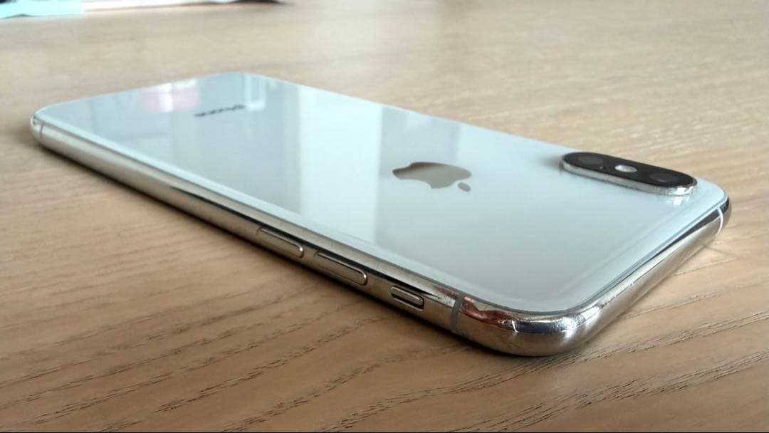 【美品】iPhone XS 256GB シルバー　simロック解除済 おまけあり