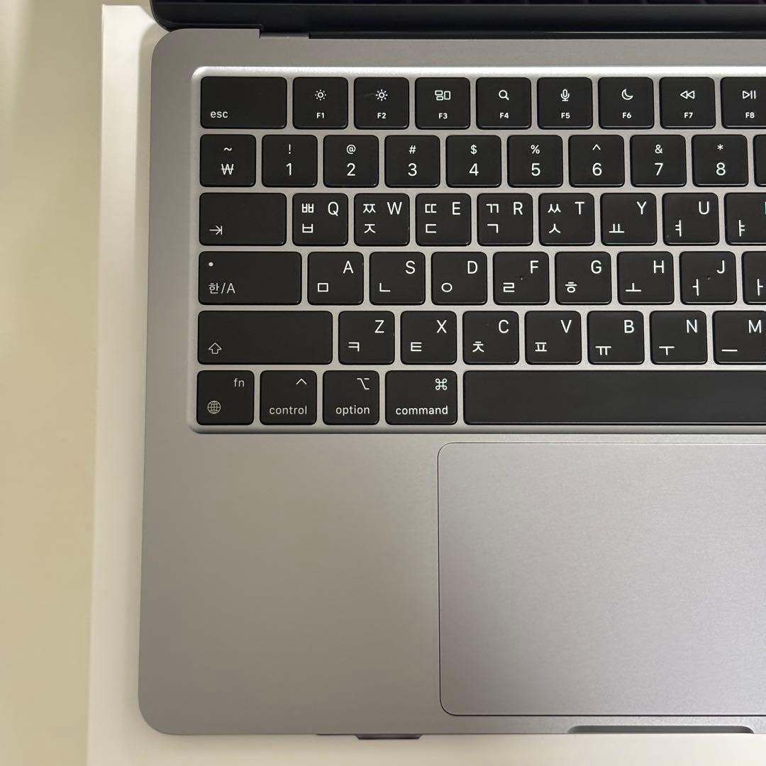 MacBookAir M2 24Gb 512Gb USキーボード+韓国語文字刻印
