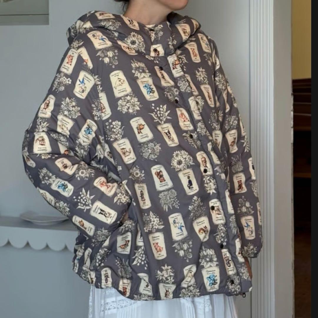 近々値上げ 新品 yukiemon テキスタイルリバーコート フォーチュン