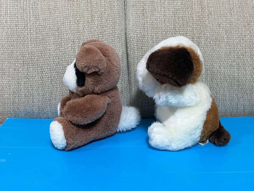 TSLRUYA 犬ぬいぐるみ レトロぬいぐるみ セントバーナード 子犬 希少