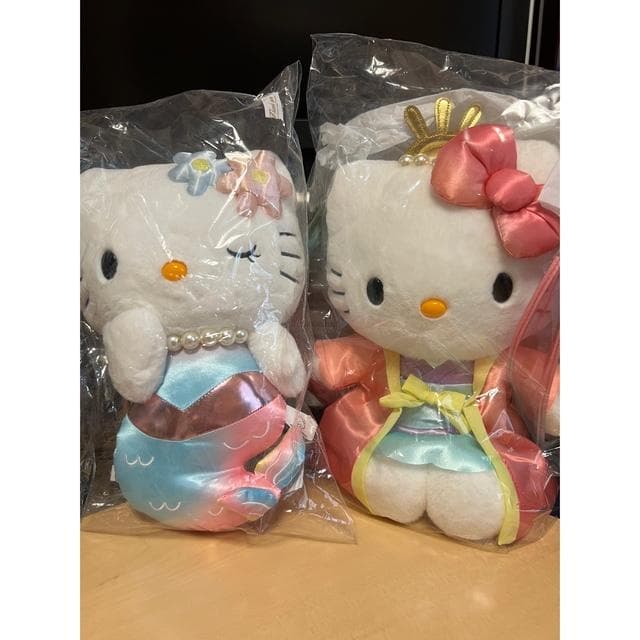 Hello Kitty 淡路島 限定 ぬいぐるみ キティ ☆乙姫 ☆人魚☆ 新品