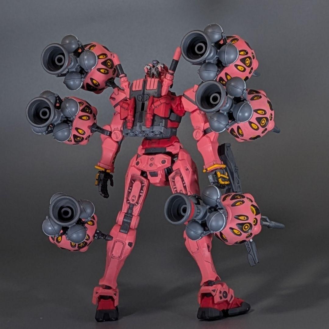 予約注文】GQ1/144赤いガンダム ビット×6 ガンプラプラ 組立済 完成品