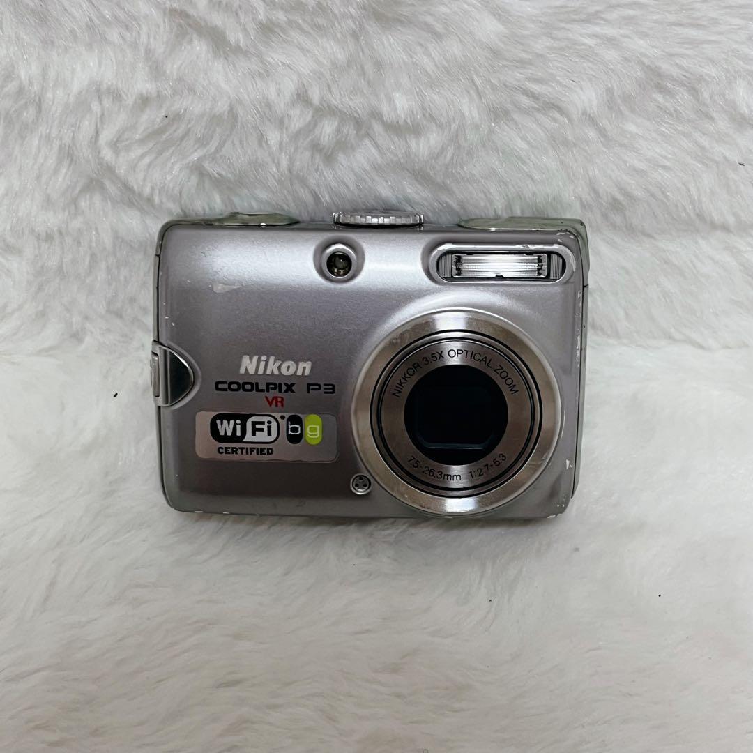 【希少】Nikon COOLPIX P3 VR デジカメ 手ブレ補正