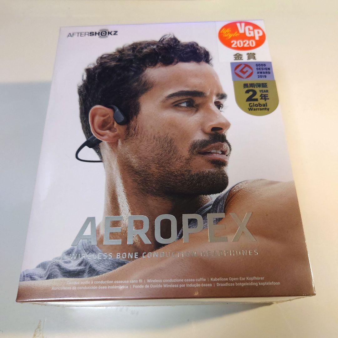 AFTERSHOKZ AEROPEX 骨伝導イヤホン COSMIC BLACK - メルカリ
