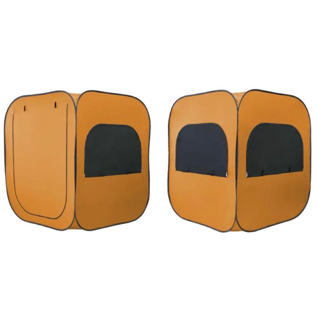 じじもんた様専用、個室テント Progress square オレンジ - メルカリ