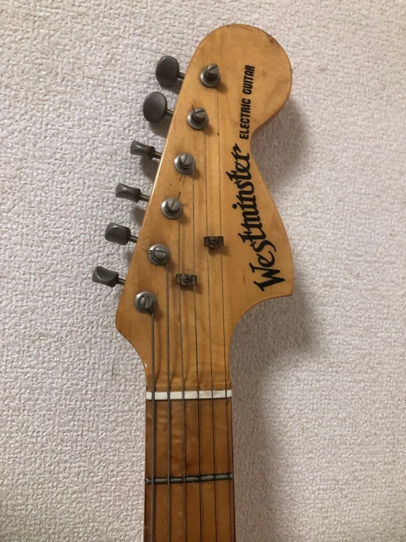 70年代Westminster （グレコ姉妹ブランド)ストラトタイプギター難