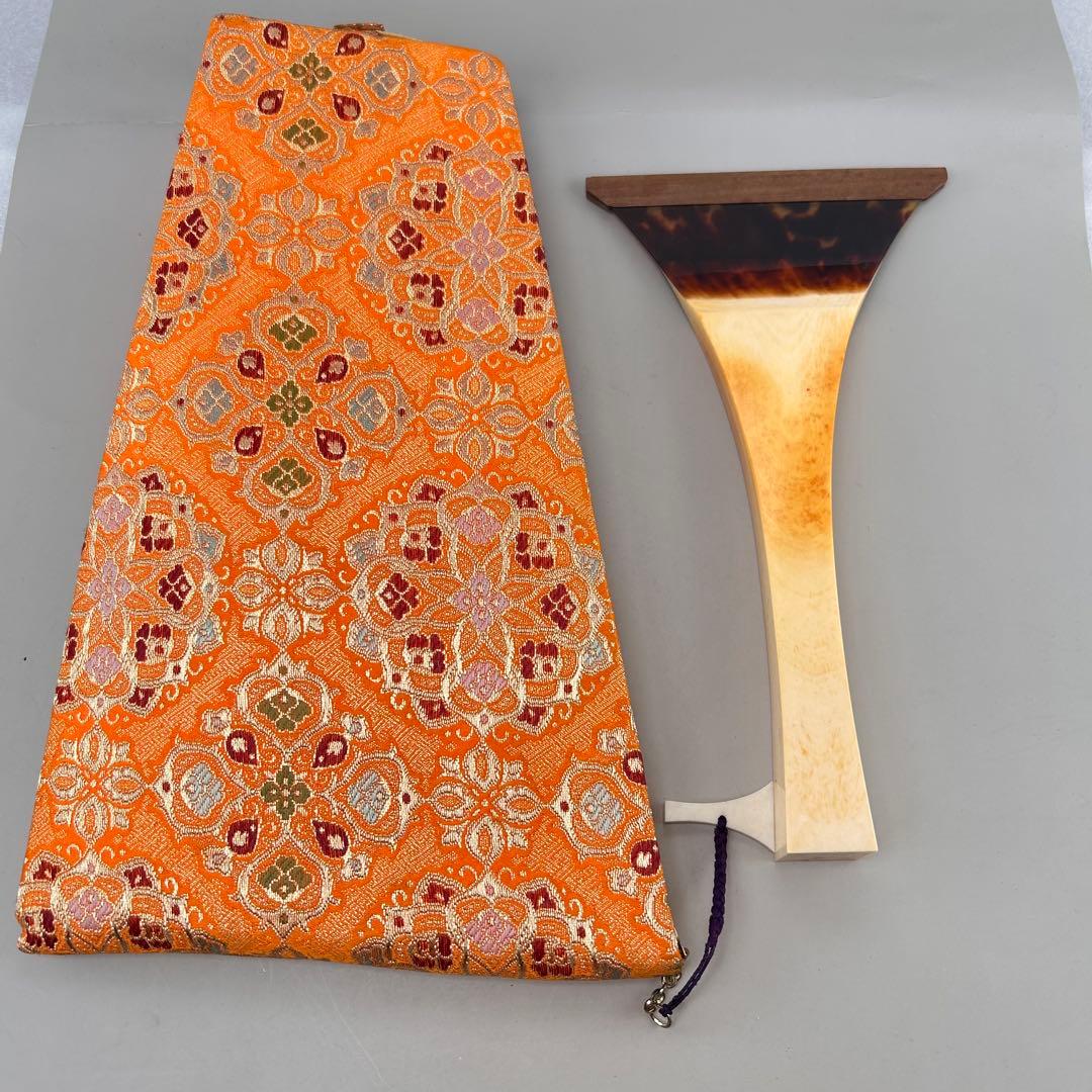 三味線バチ オレンジデザイン オレンジ353✨ 前橋市富士見町 国道353号線沿いの道の駅ふじみから車で