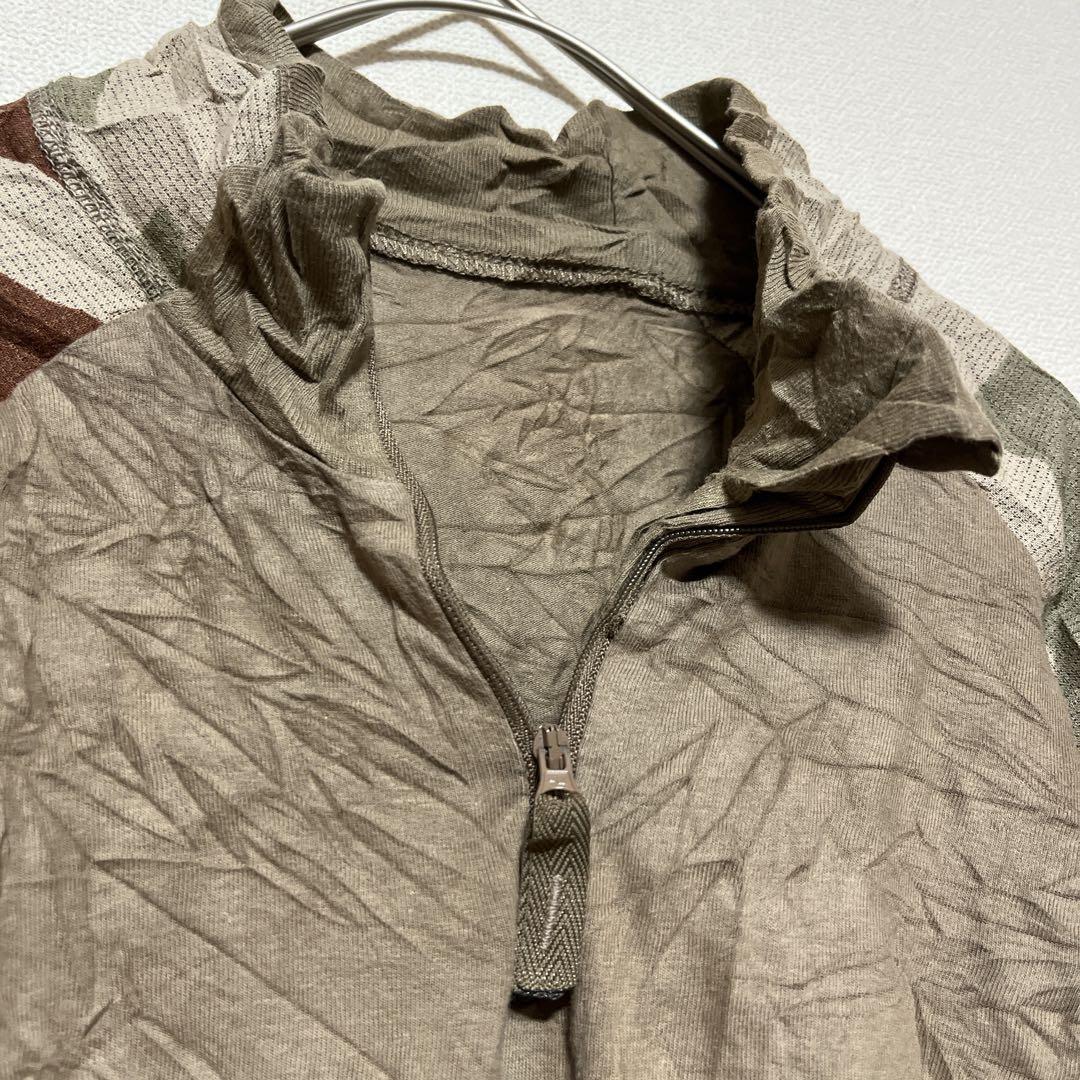 希少◇フランス軍 F2 デザートカモ コンバットシャツ ミリタリー 1/4