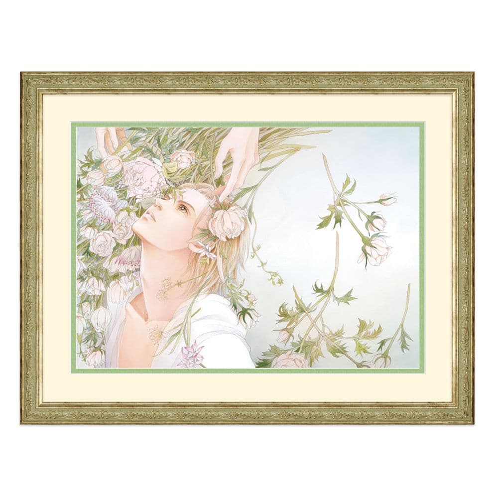 清水玲子　原画展　A5キャラファイングラフ 秘密　複製原画 画業40周年記念「清水玲子 原画展」