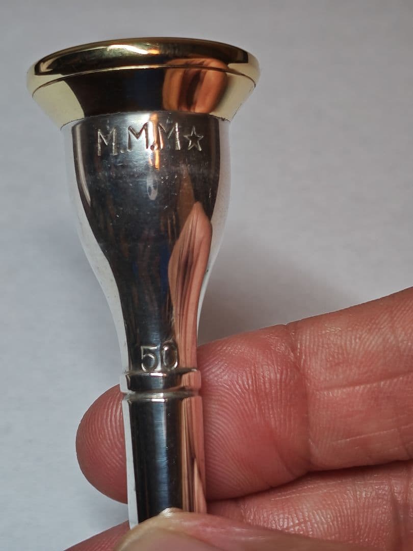 ブラスラボモモ フレンチホルンマウスピースM.M.M. 50 | 激安通販の