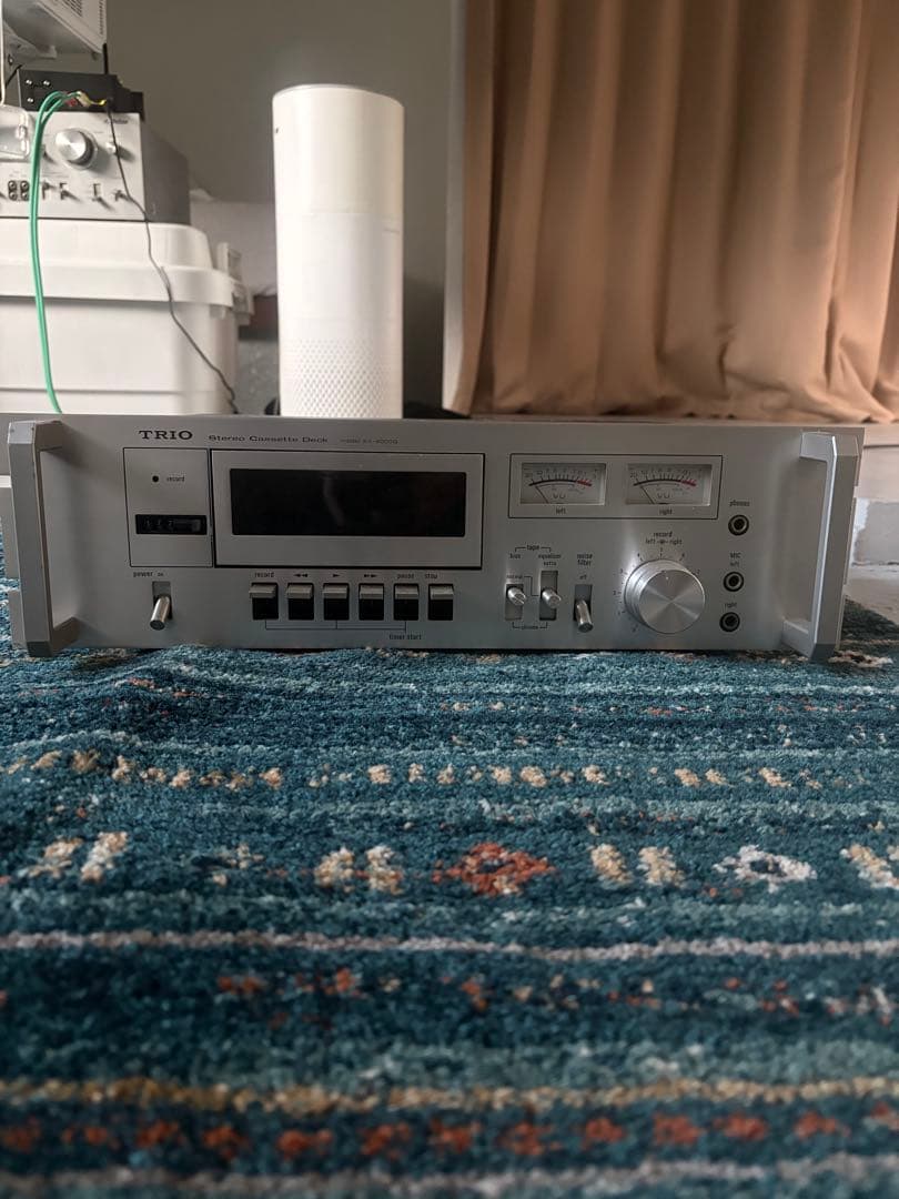 TRIO KX-4000 ベルト、コンデンサー、ランプ新品