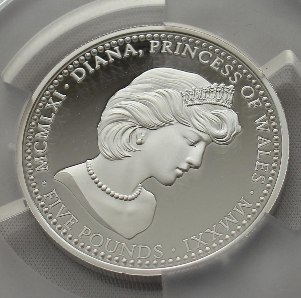 2021年アセンション島 ダイアナ妃生誕60周年2oz 銀貨 PCGS PR70 - メルカリ