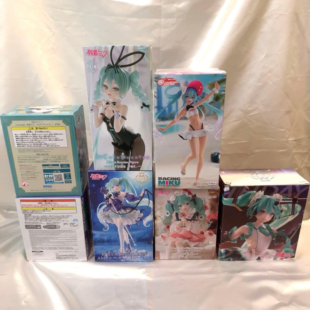 初音ミク プライズフィギュア まとめ売り - メルカリ