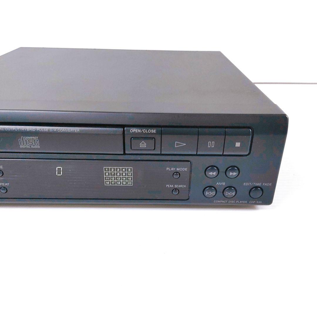 送料無料◆動作品◆ソニー◆CDプレーヤー【CDP-S35】CDデッキ◆リモコン