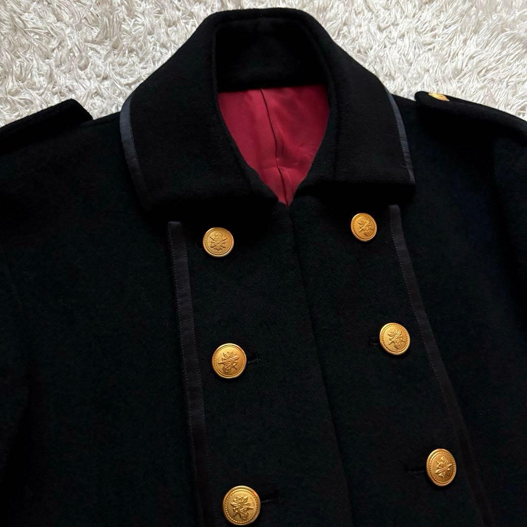 ☆アンゴラ混☆ REATS TAILOR ZAZOUS ナポレオンジャケット 黒 ☆ご