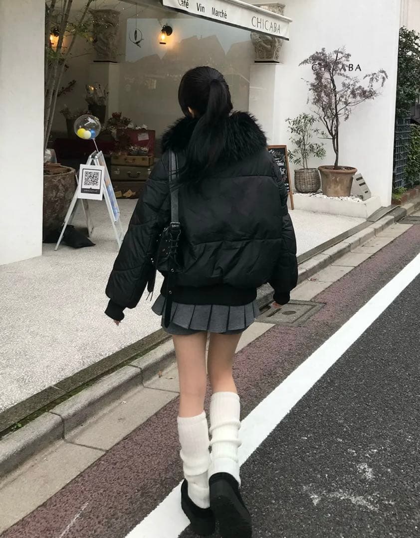 emmy ビッグカラーファータッチブルゾン | 激安通販のイーサプライ