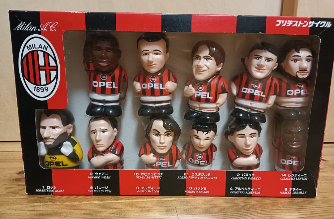 ACミラン スーパースター人形 11体セット - メルカリ