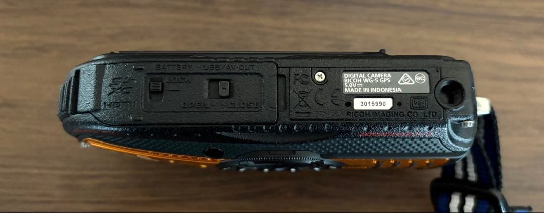 RICOH WG-5 リコーGPSカメラ　防水デジカメ