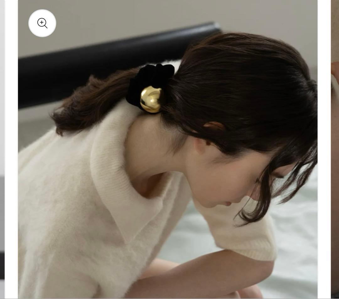 ヘアアクセサリー loem tokyo moon -black