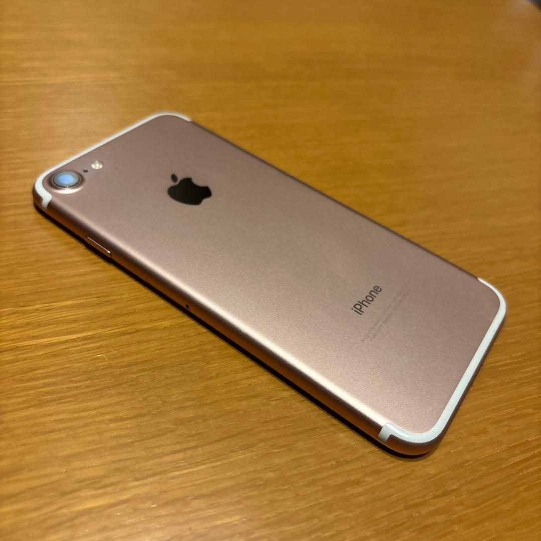 iPhone 7 32G バッテリー最大容量93% SIMフリー ローズゴールド - メルカリ