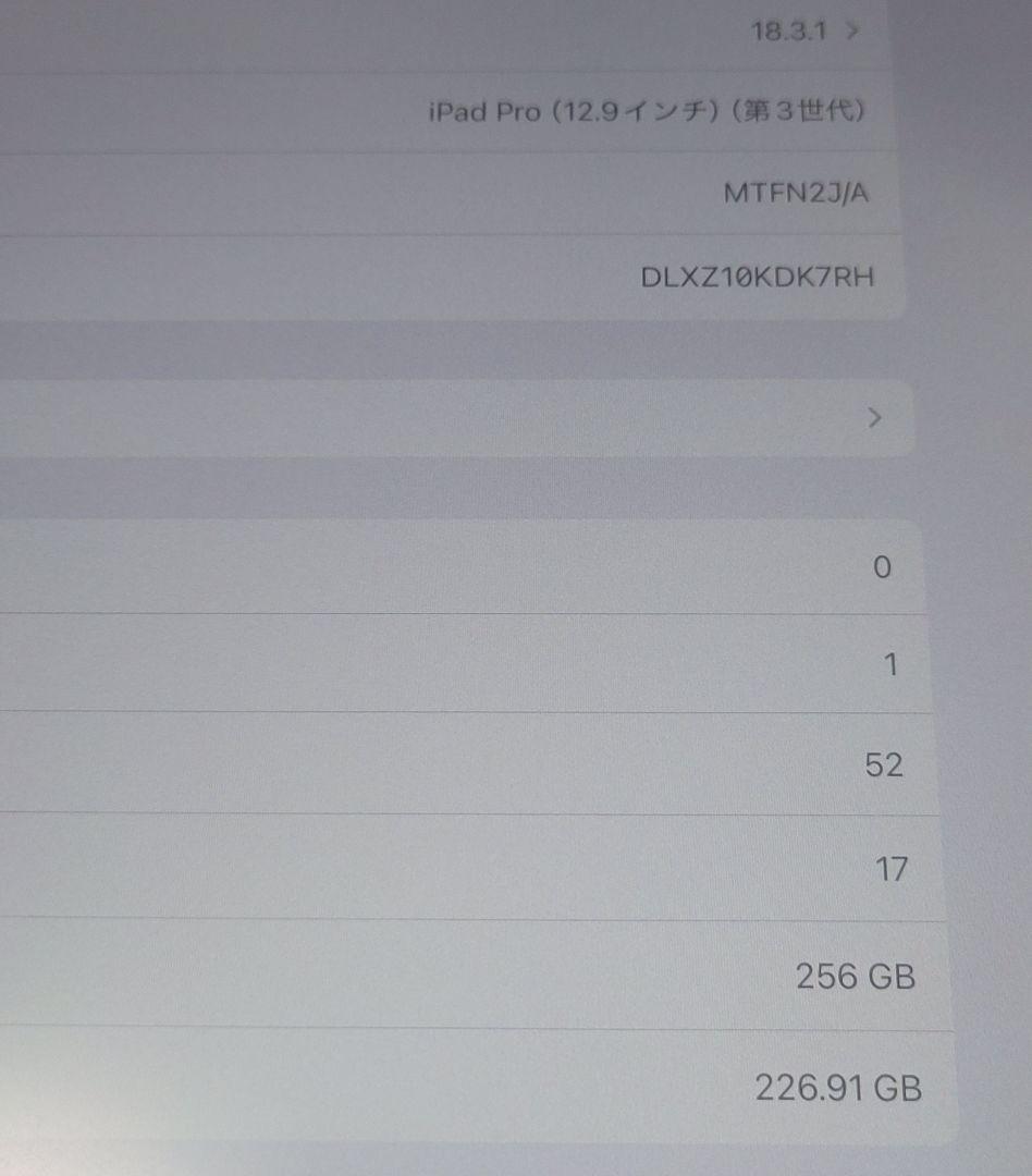 Apple iPad pro 12.9 第3世代 Apple Pencil付き