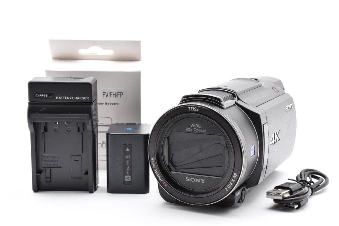 SONY FDR-AX60 4K ブラック デジタル ビデオカメラ ハンディカム FDR-AX60 | デジタルビデオカメラ Handycam ハンディカム | ソニー