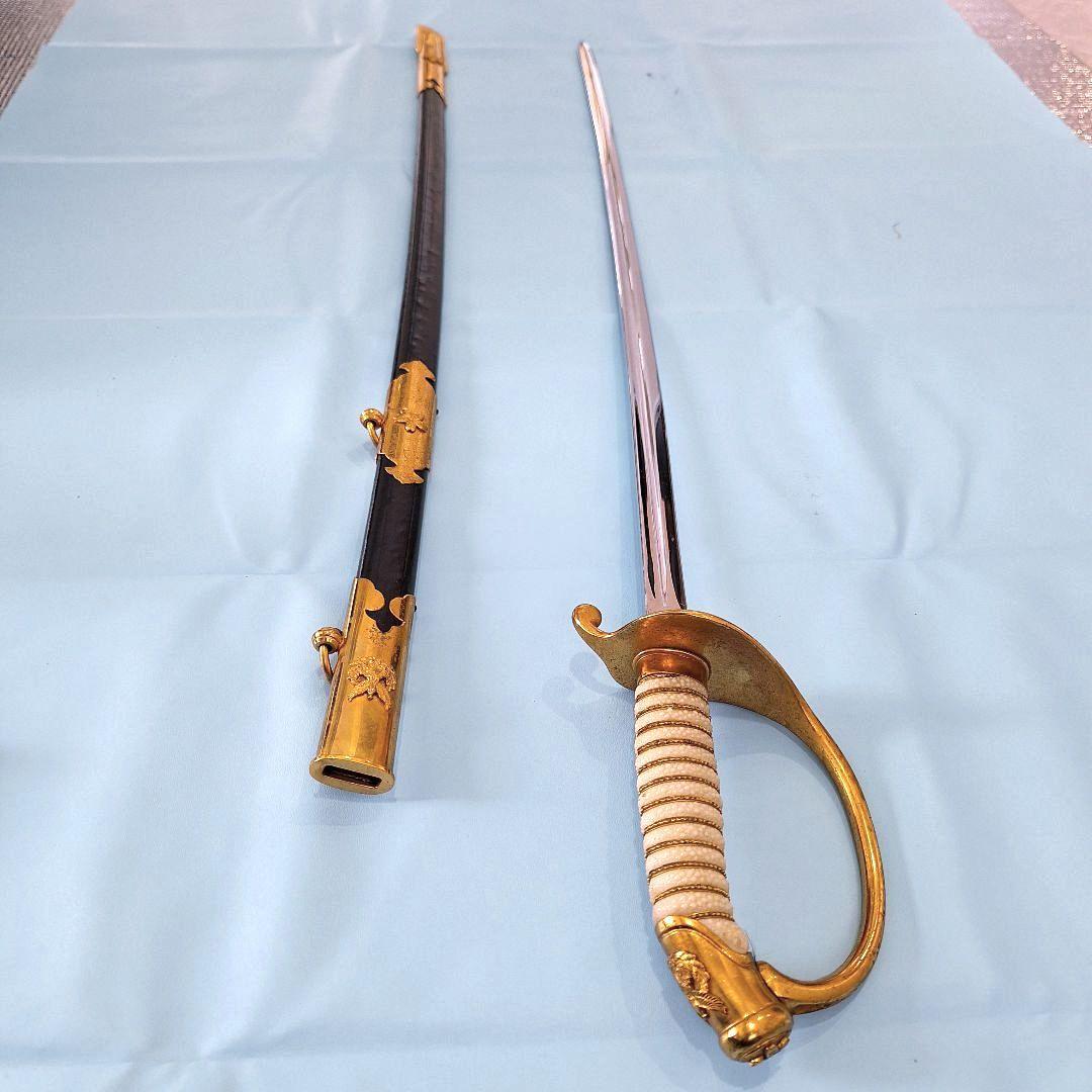 サーベル 指揮刀 儀礼刀 模造刀メッキ