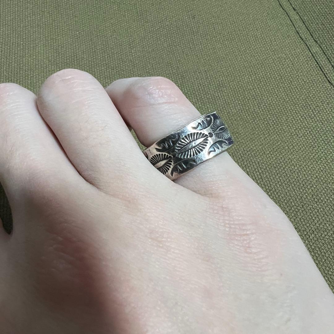 アーノルドグッドラック 極厚 シルバー925 9号 - アクセサリー安い