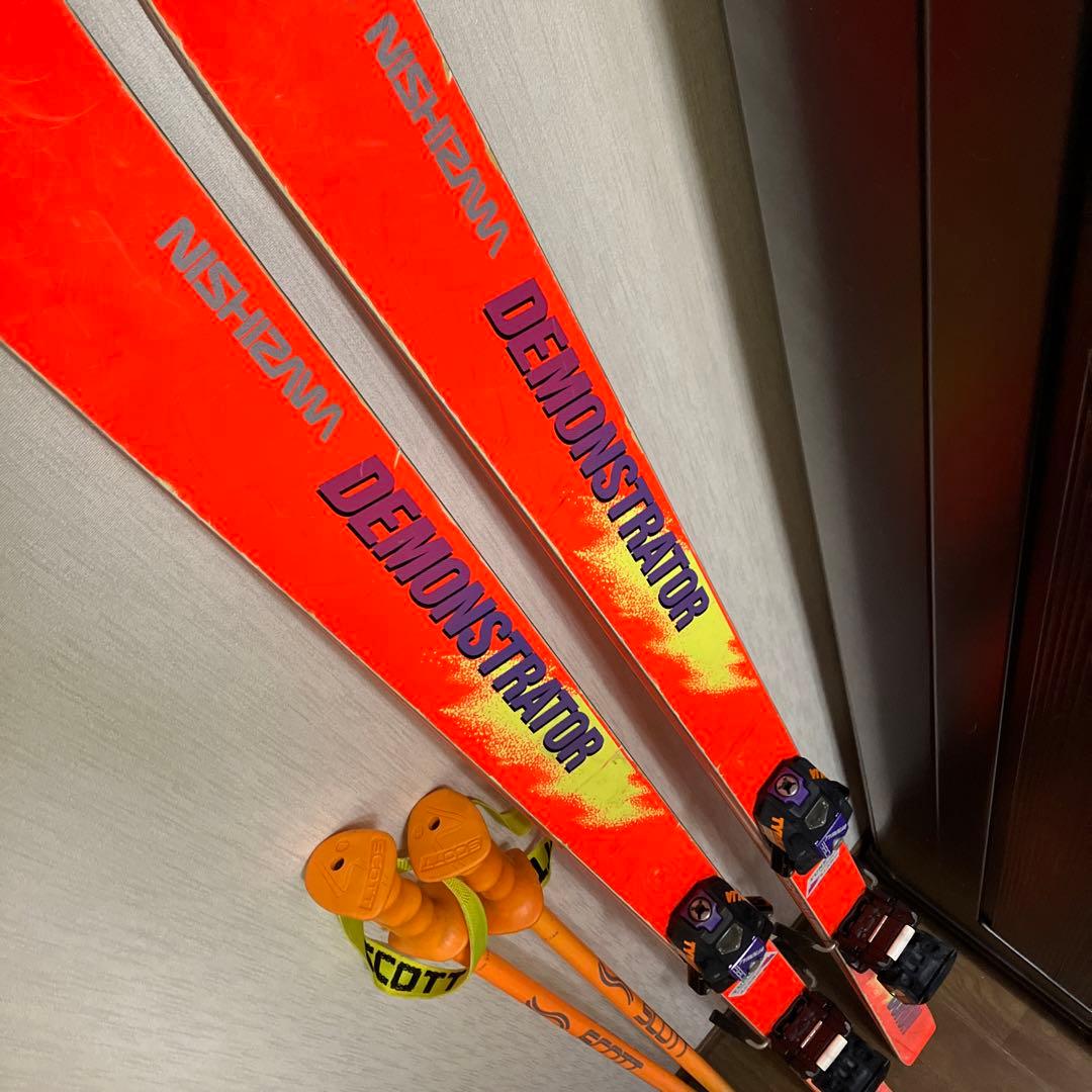 スキー板セット ニシザワ デモンストレーター ストックスキー板セット