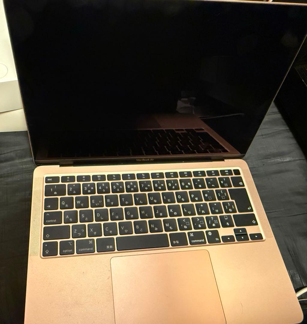 【2回使用】純正MacBook Air ゴールド M1 8コア 512GB