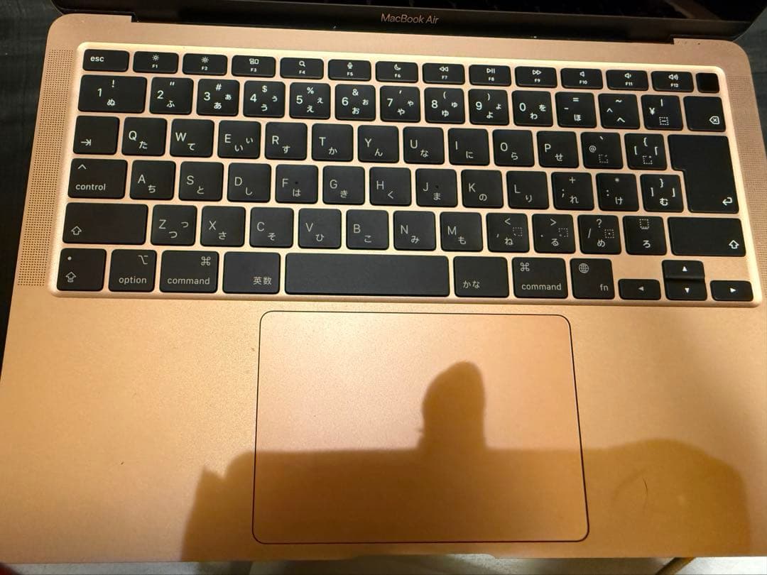 【2回使用】純正MacBook Air ゴールド M1 8コア 512GB