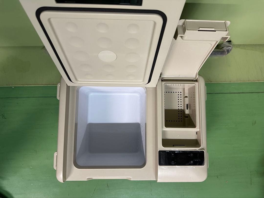 車載冷蔵庫 9L -20℃～20℃ 急速冷凍【173Whバッテリー内蔵可能】