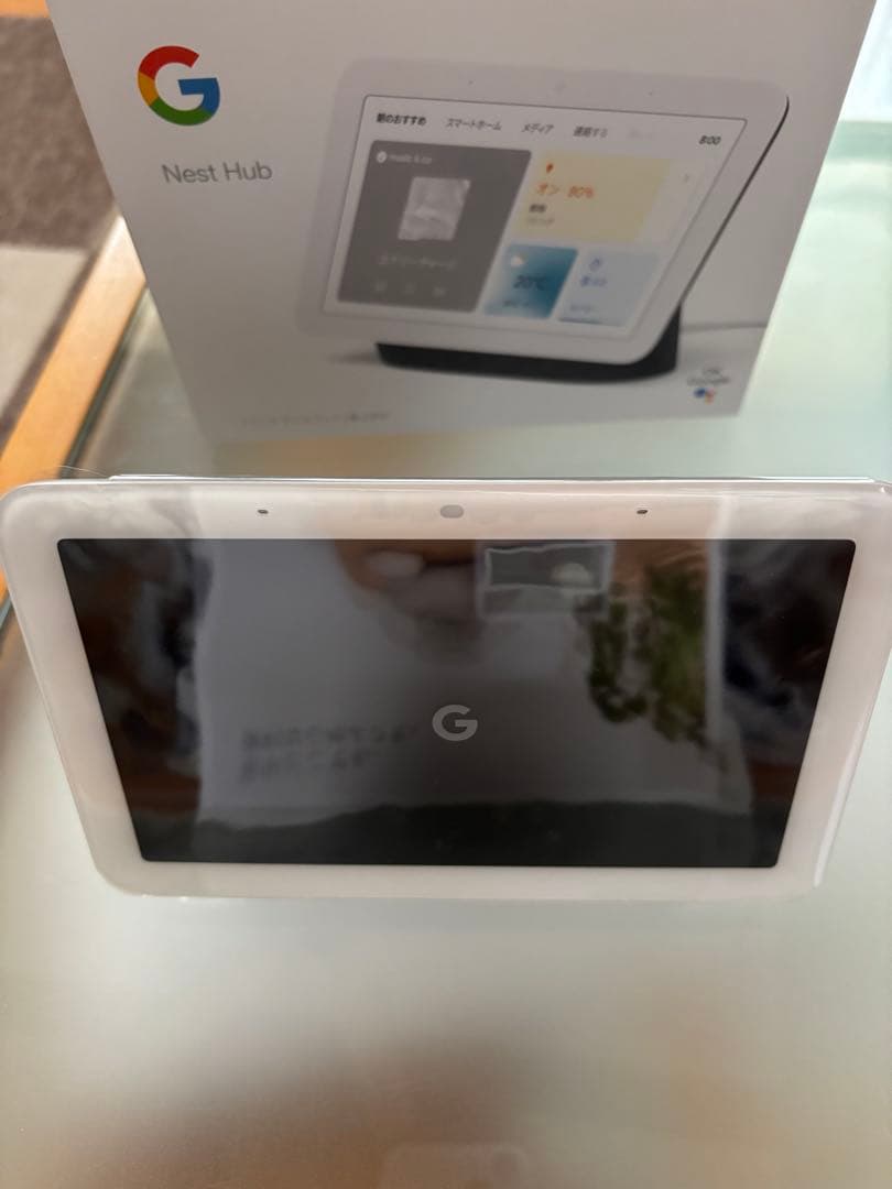 新品未使用！Google Nest Hub 7インチ ホワイト