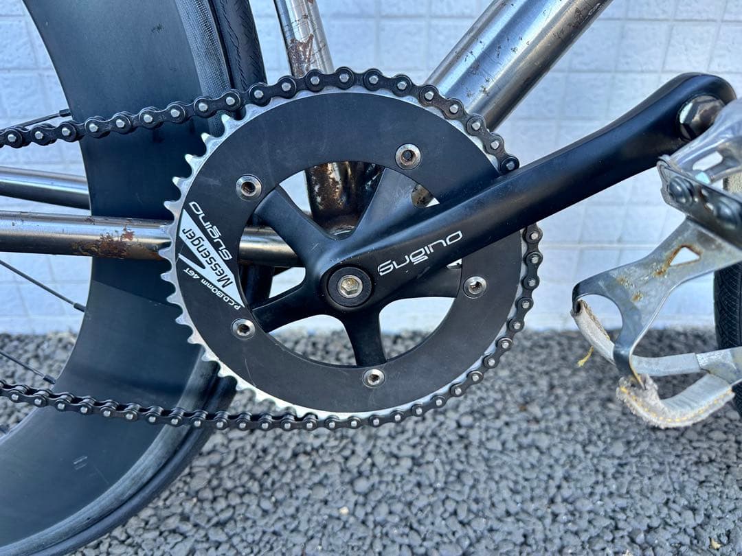 LEADER LEADER ANGELINO PTG Size M Trans Raw Angelino PTG Complete Bike