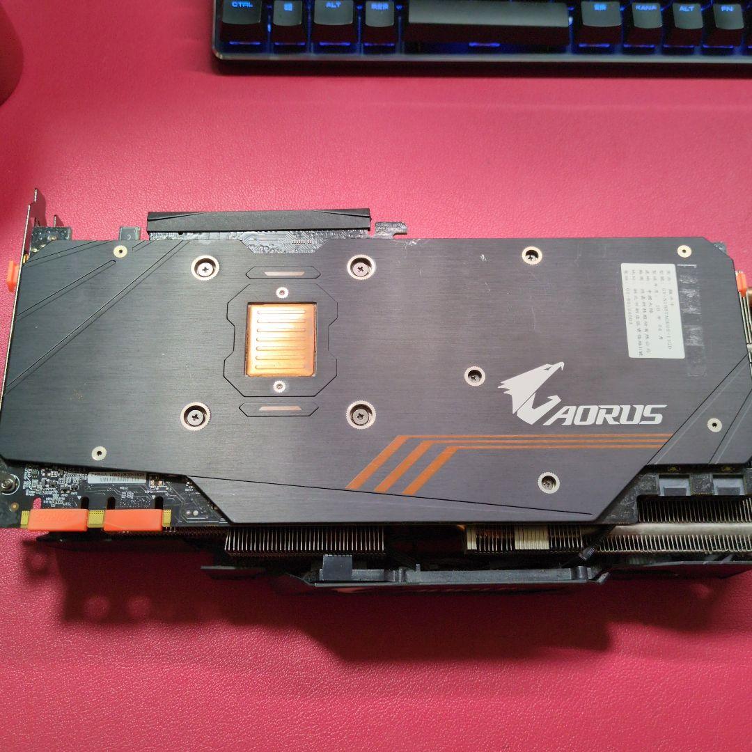 最終値引き！美品 AORUS GeForce GTX 1080Ti 11GB