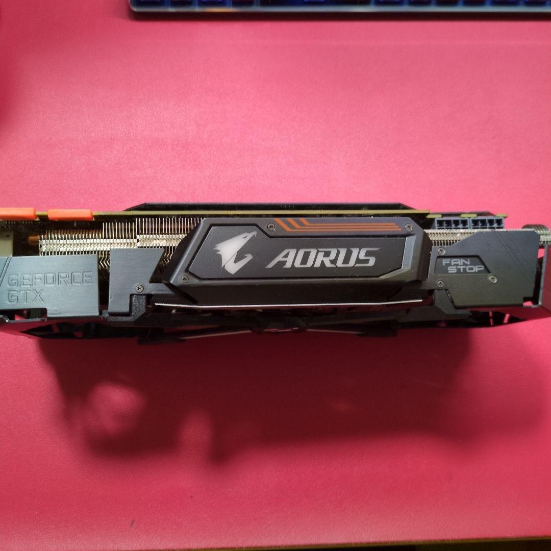 最終値引き！美品 AORUS GeForce GTX 1080Ti 11GB