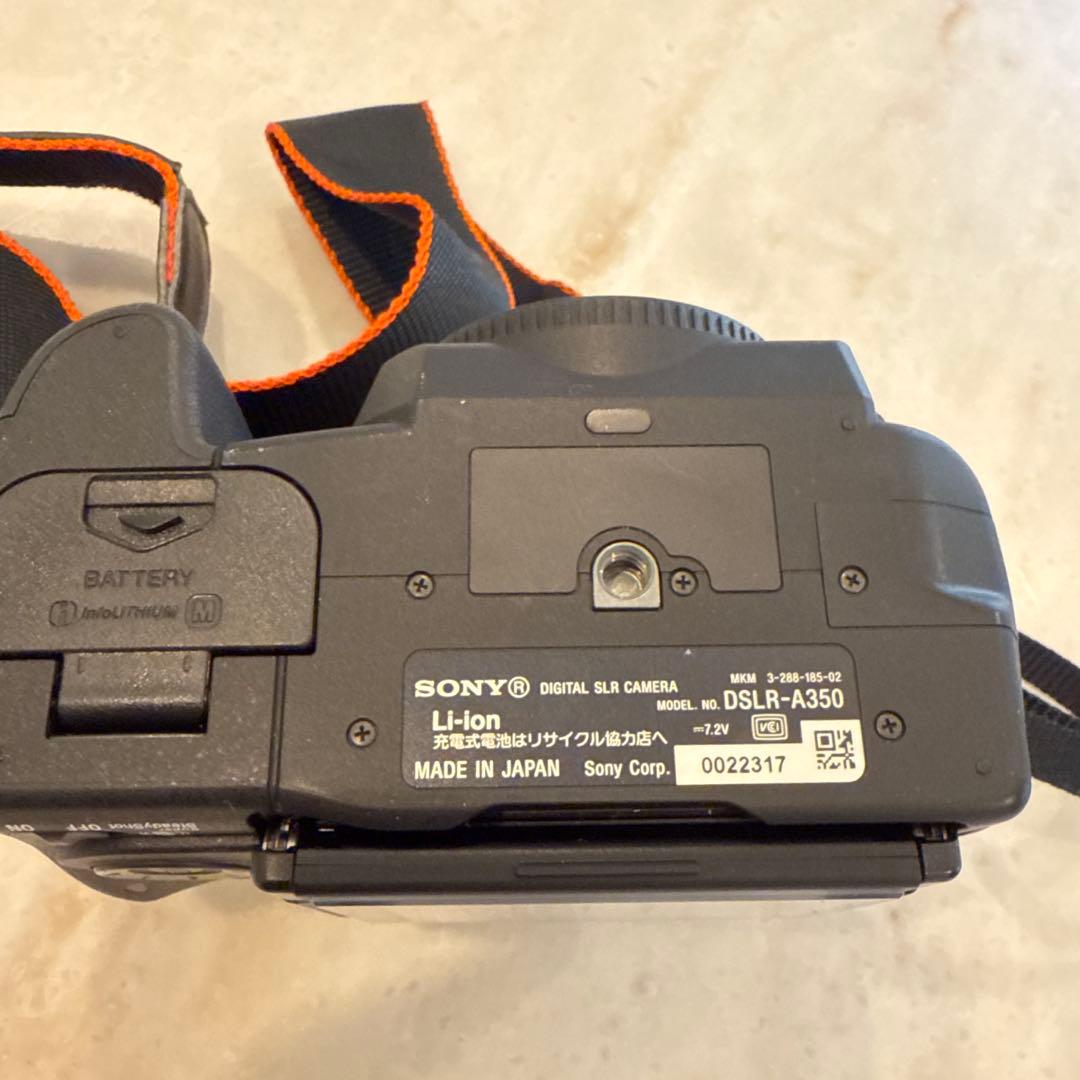 SONY α350 カメラ タムロンズーム(18-200mm)レンズ　セット