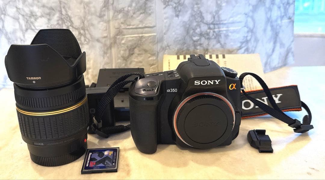 SONY α350 カメラ タムロンズーム(18-200mm)レンズ　セット