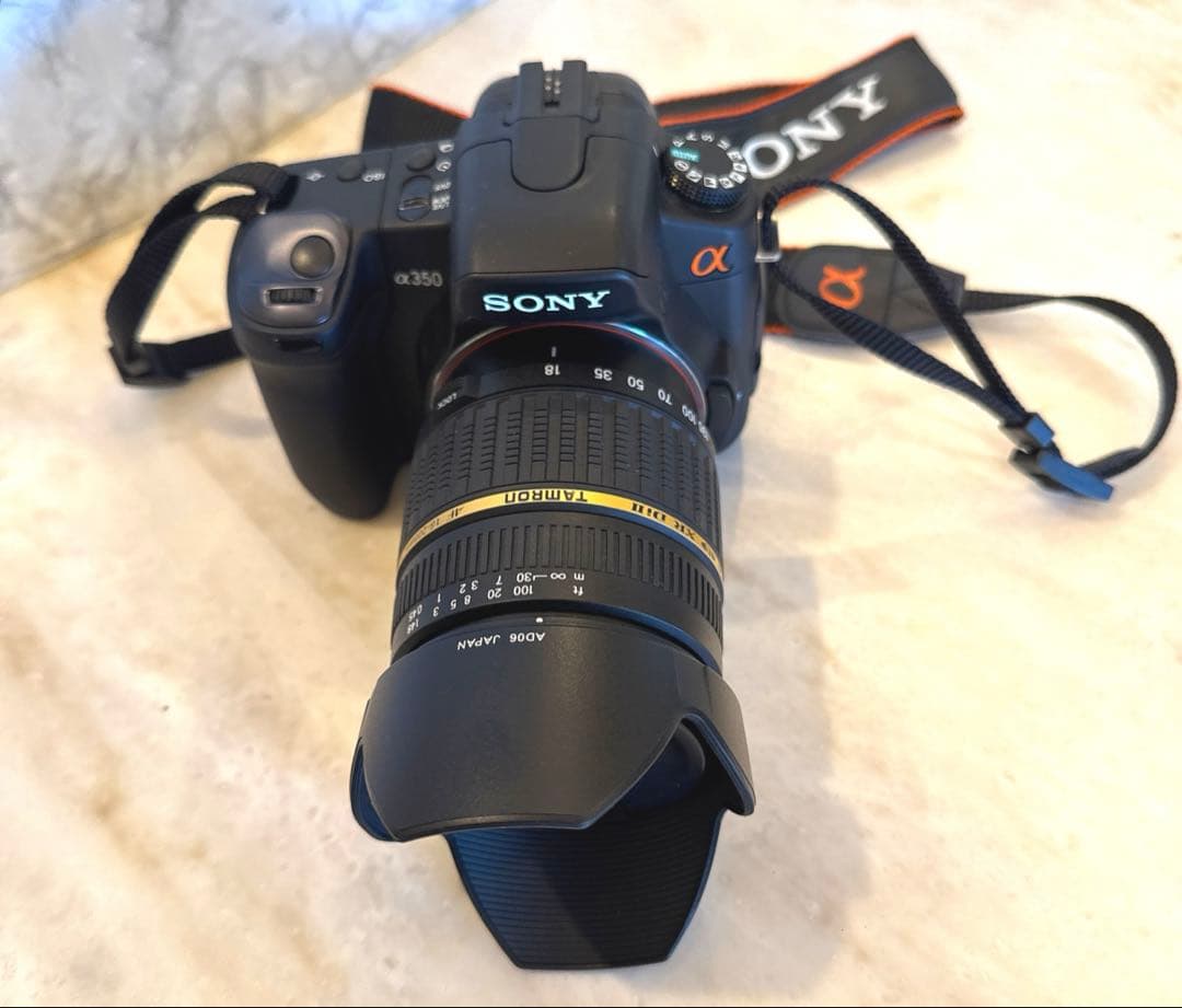 SONY α350 カメラ タムロンズーム(18-200mm)レンズ　セット