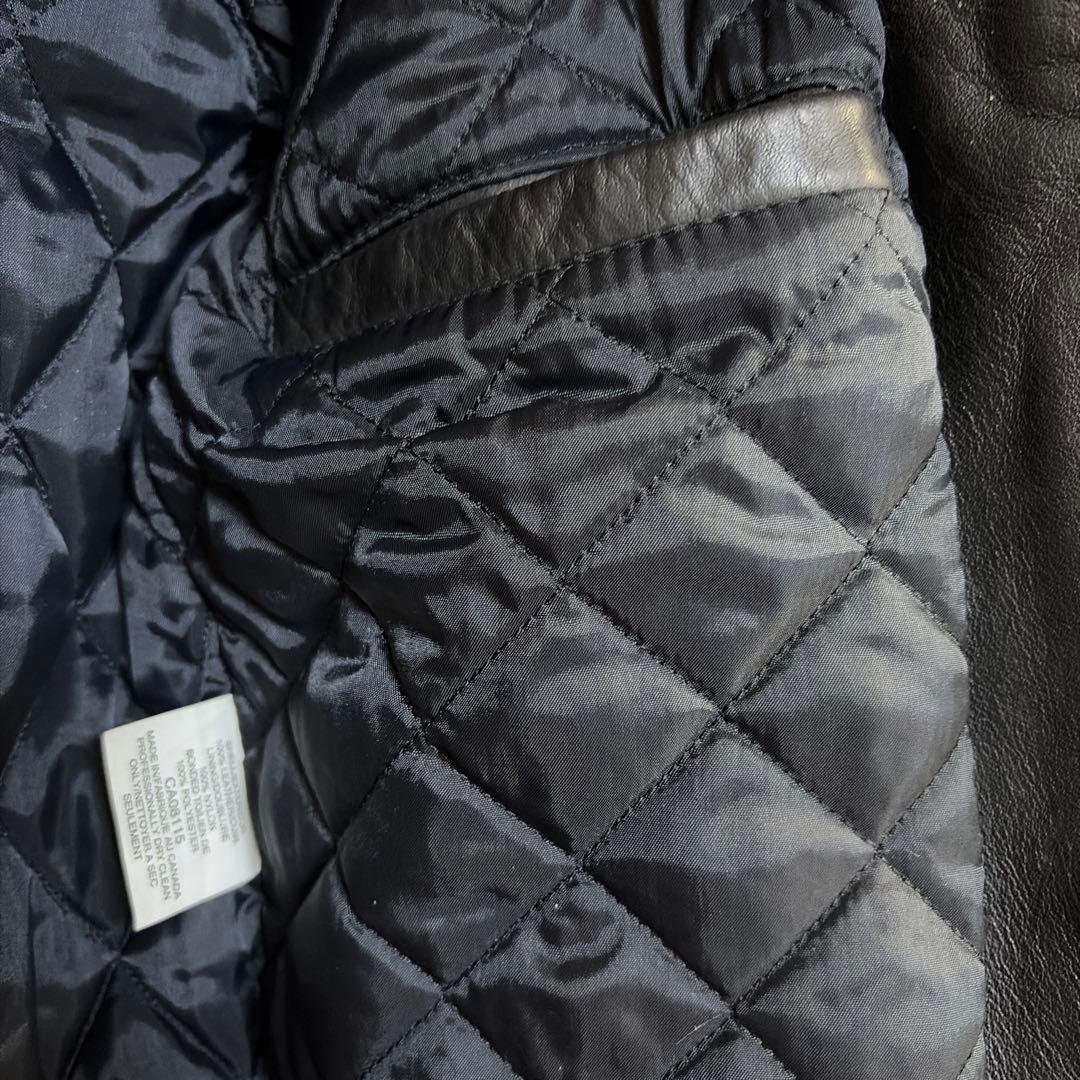 Reminiscence ブラックレザージャケット 34 ジャケット・アウター