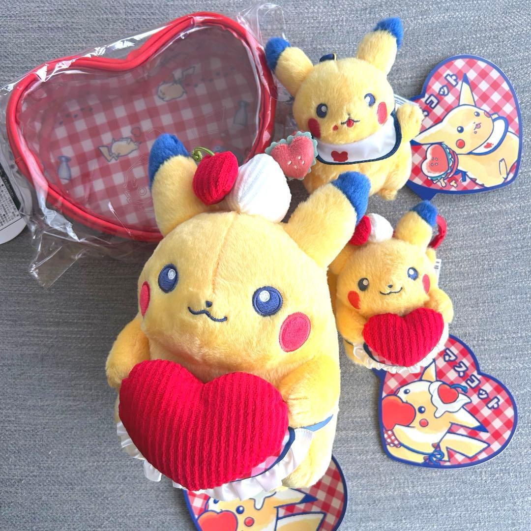 ポケモンセンター PIKACHU DINER ピカチュウ ぬいぐるみ マスコット