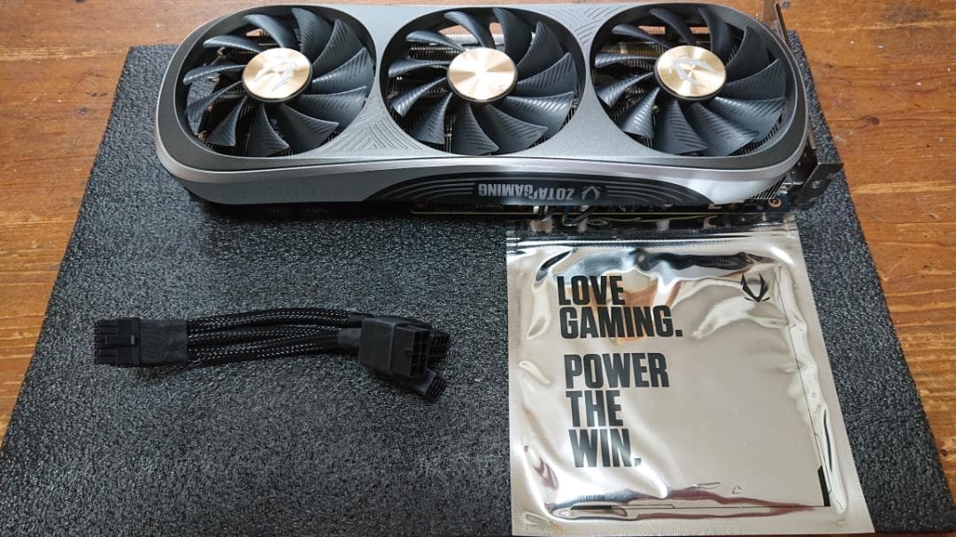 ZOTAC RTX4070ti TRINITY OC ジャンク品