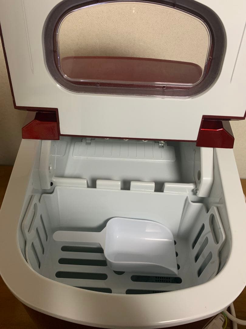 家庭用高速製氷機　 レッド